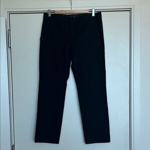 Banana Republic Ryan Black Straight Leg Pants